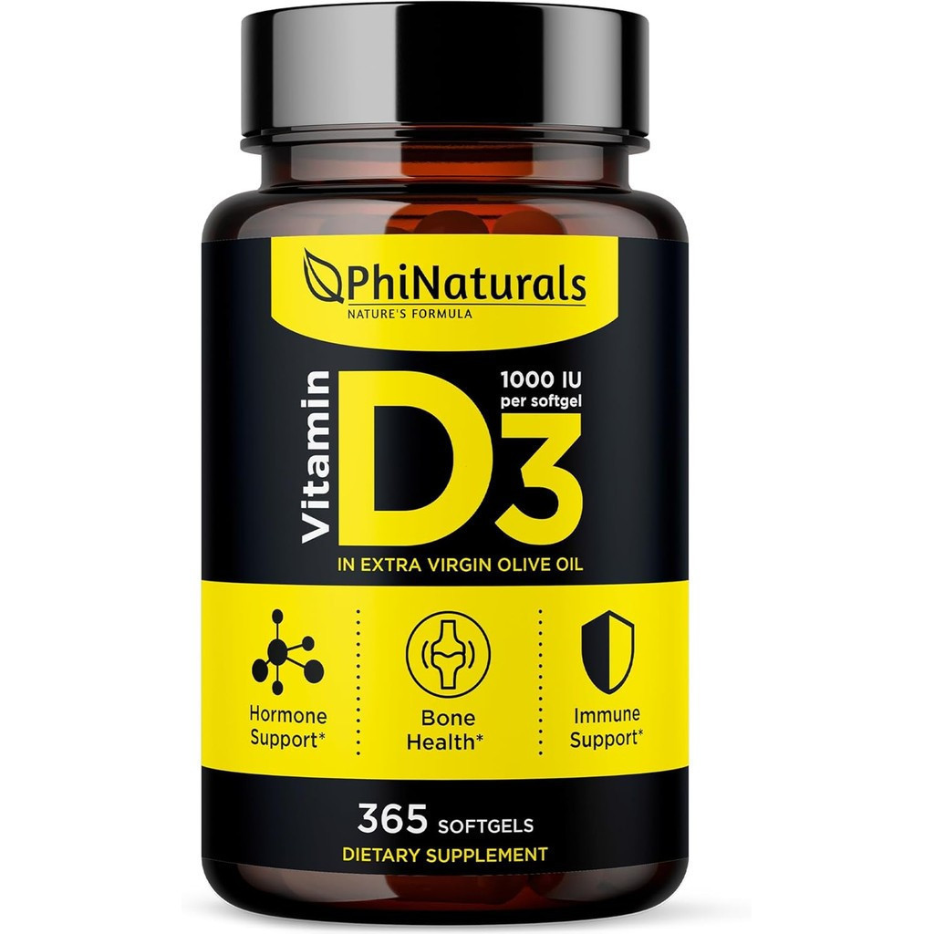 PhiNaturals ckํneck Wang O Oil Base 365 Gelgels Netter D3 1000iu Softgels ppler O Oil Base 365 Gel C