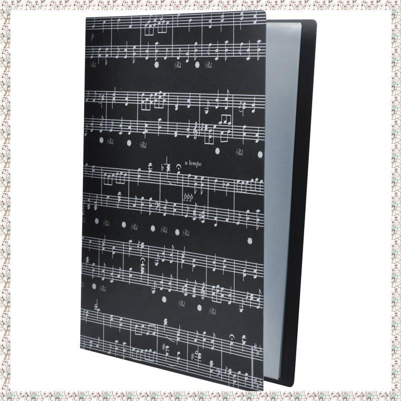 [kjyxgsncsjxsm] 1 ชิ้น PP Music Sheet File Paper Storage Folder Documents Holder Blank Sheet Files P