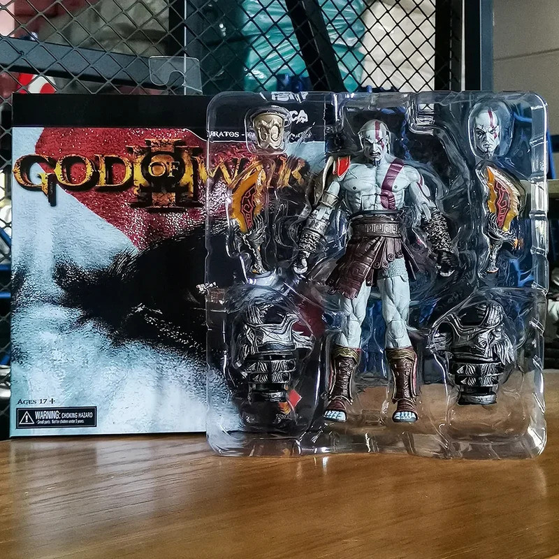 NECA God of War 3 Kratos [Ghost of Sparta] PVC Action Figure ของเล่นตุ๊กตาสะสมตุ๊กตา
