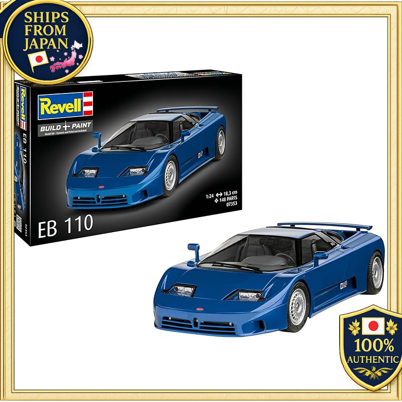 Revell Bugatti EB 110 Model Kit 1/24 07353