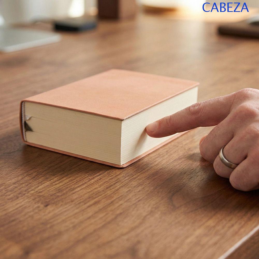 สมุดบันทึกวางแผน CABEZA A6 สีสันสดใส 365 วัน 720 หน้าอุปกรณ์การเรียนแบบพกพาทํารายการประสิทธิภาพ PU ตารางพื้นผิว Planner Notepad โรงเรียน