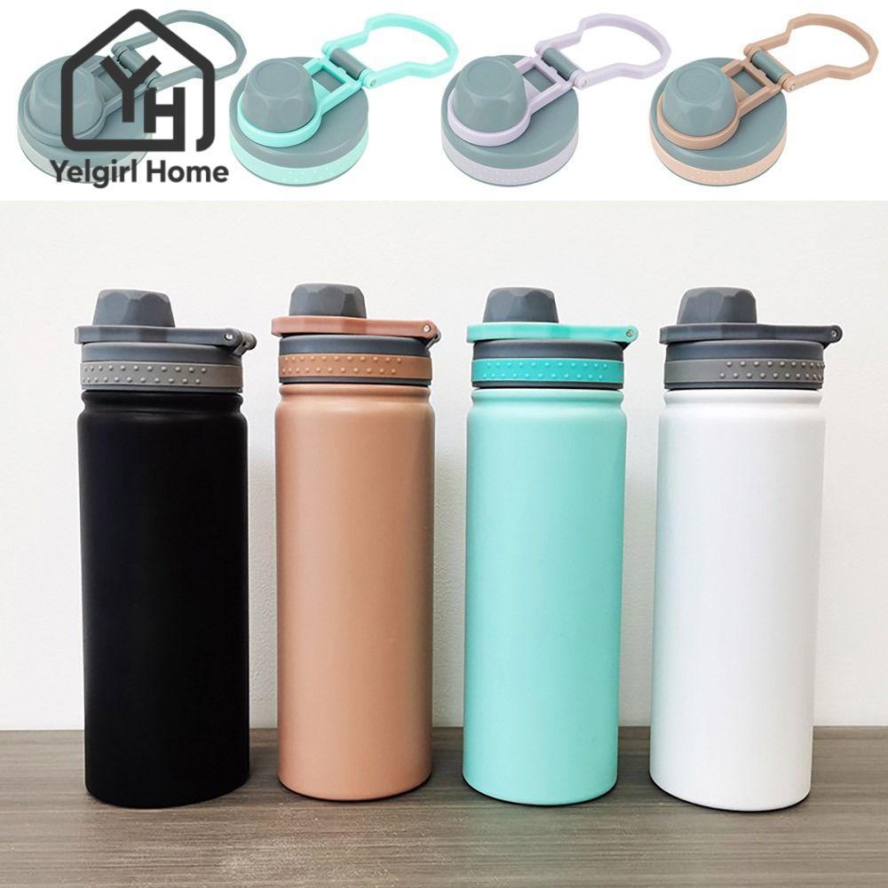YELGIRLB 1 ชิ้นขวด, TS-8706B/TS-8709B PVC ถ้วย,หลากสี 530ml/750ml Splash Proof พร้อมซีลแหวนซีลซีลฝาป