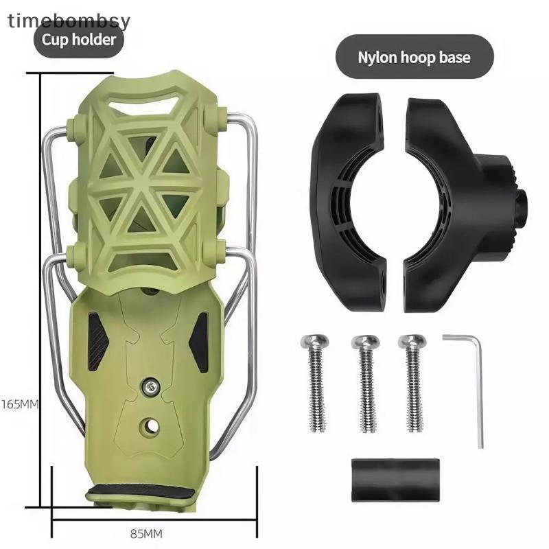 (time) ปรับ Qui Release Handlebar ถ้วยผู้ถือ Universal จักรยานรถจักรยานยนต์ที่วางขวดน้ําสําหรับ MTB Road ขี่จักรยาน ADV มอเตอร์ไซด์ (TH) ราคา ถูกที่สุด ดีลบีเคเค แกลเลอรีภาพที่ 5
