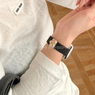 สายรัดหัวเข็มขัดแม่เหล็กรูปหัวใจสามมิติเหมาะสําหรับ ฉันดู49/46/45/44/42/41/40/38มมสายไนลอนเหมาะสําหรับ ฉันดู11/10/9/8/7/6/5/6/5/4/3/2/1