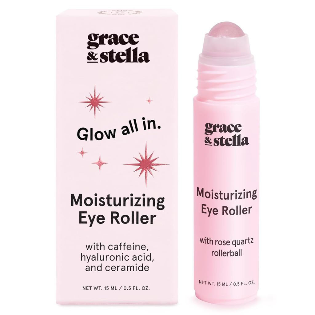 Grace & stella Rose Quartz Eye Serum-Eye Serum ประกอบด้วย Centella Asiatica และ Caffeine