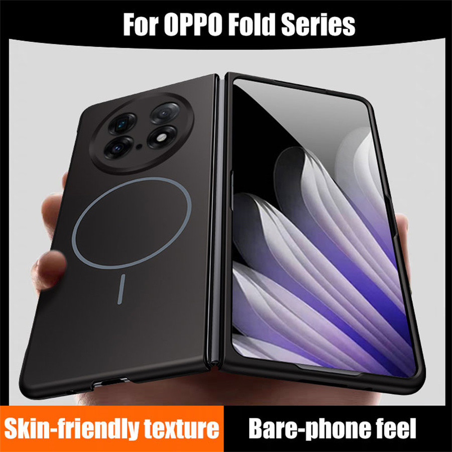 สําหรับOppo Find N6 N5 N3 Magnetic Wireless Charge Case Ultra Thin PC Frameless