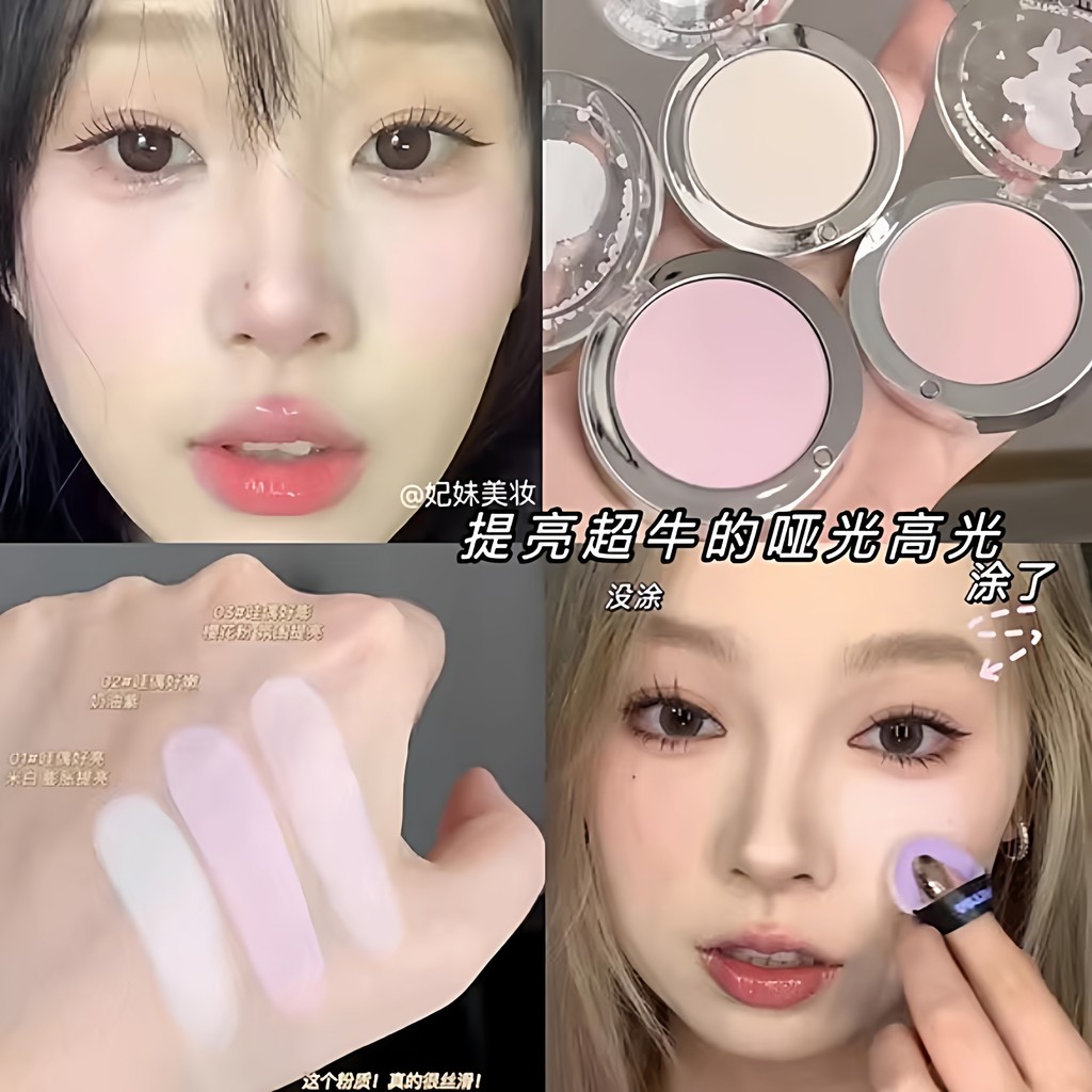 บลัช blush Special Cow White Brightening flortte flortte bunny Joint Matte Highlight Brightening Cov