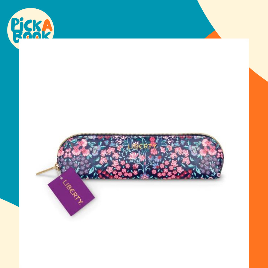 Liberty Tanjore Gardens Tile Navy Pencil Case โดย Galison (ฉบับสหราชอาณาจักรปกอ่อน)