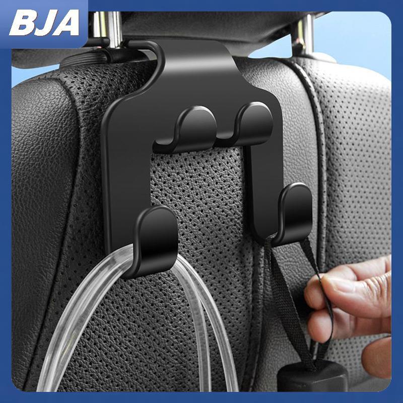 BJA Car Seat Headrest Hook Hanger Storage Organizer Universal สําหรับกระเป๋าถือกระเป๋า Coat Fit Universal รถผู้ถือ BJA