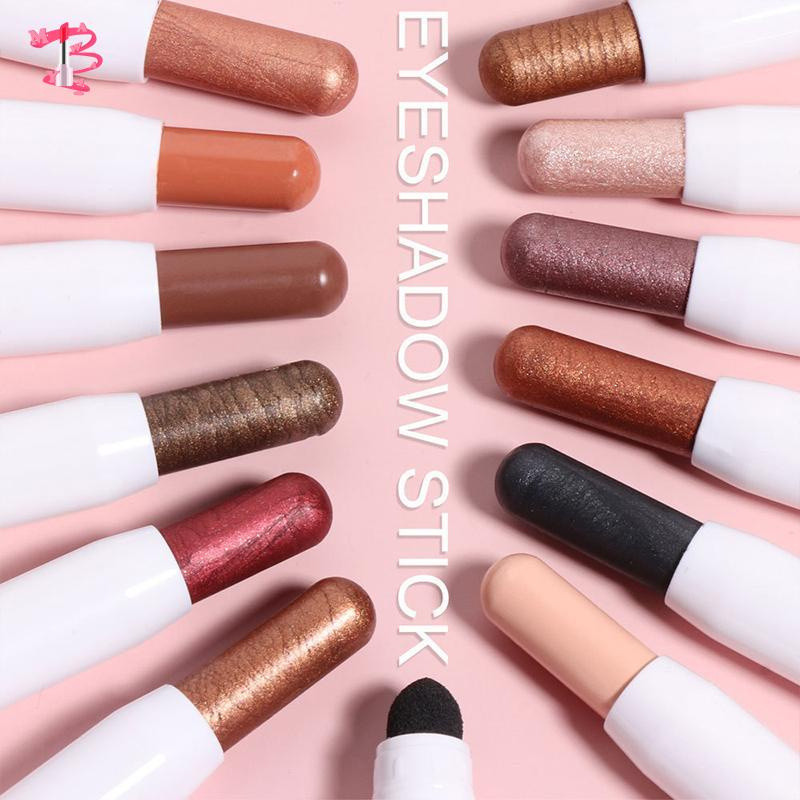 MYO Lasting Waterproof Double Heads Eye Shadow Stick Charming Pearl-lustre Eye Shadow Stick MY