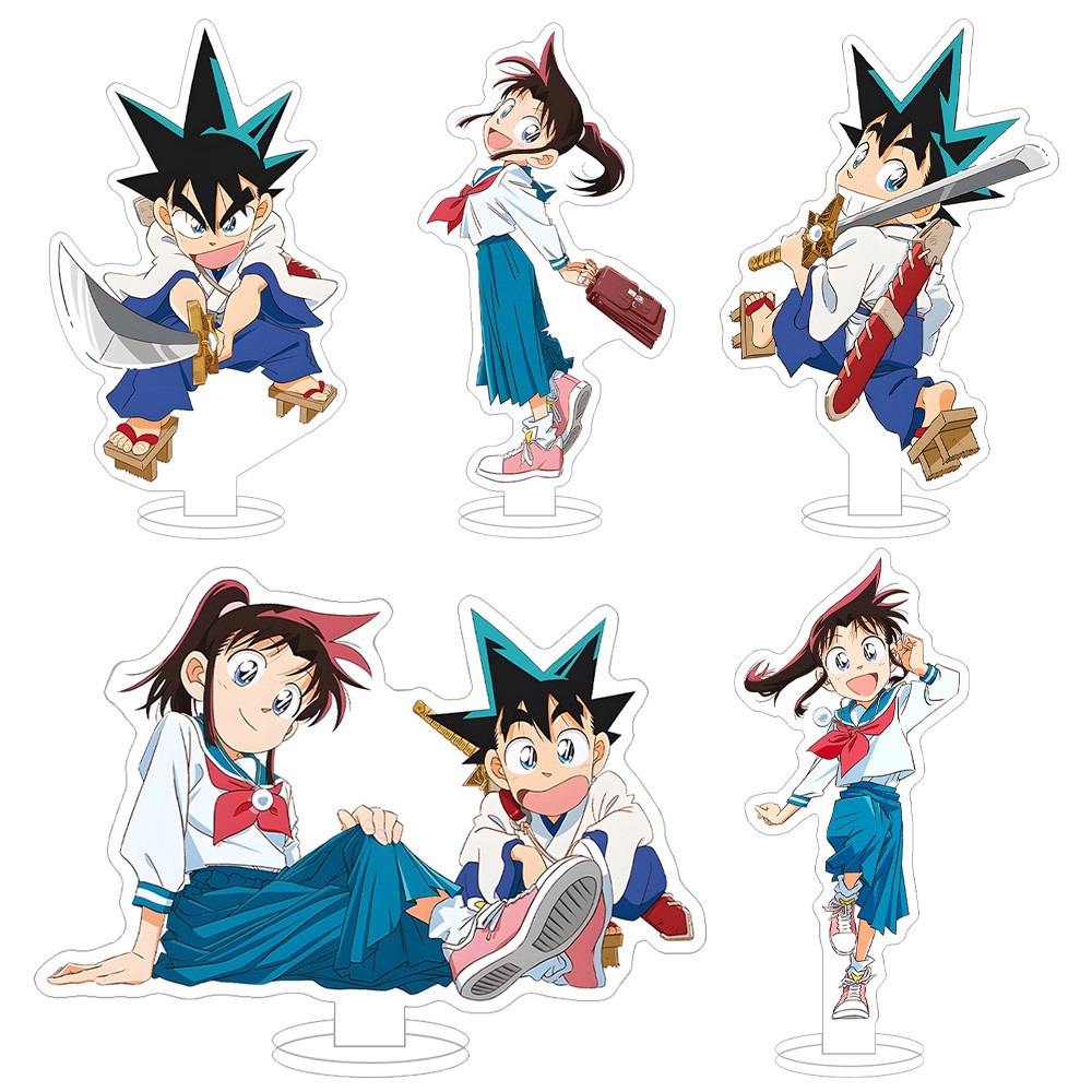 ทีวีอะนิเมะ Yaiba: Samurai Legend Sayaka Mine Takeshi Onimaru Kagetora Yaiba Kurogane Mini ขาตั้งอะค