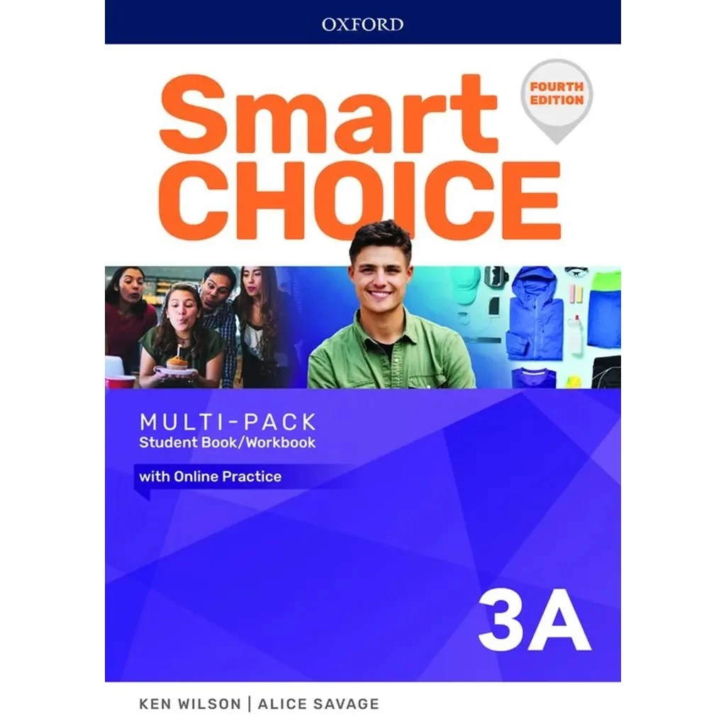 Se-ed (ซีเอ็ด) : หนังสือ Smart Choice 4th ED 3 : Student Book/Workbook A with Online Practice (P)