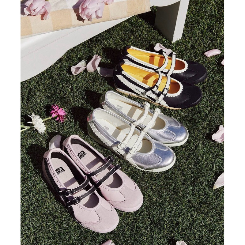 ONISUKA TIGER รองเท้าบัลเล่ต์สไตล์เจ้าหญิงสำหรับโอกาสพิเศษ