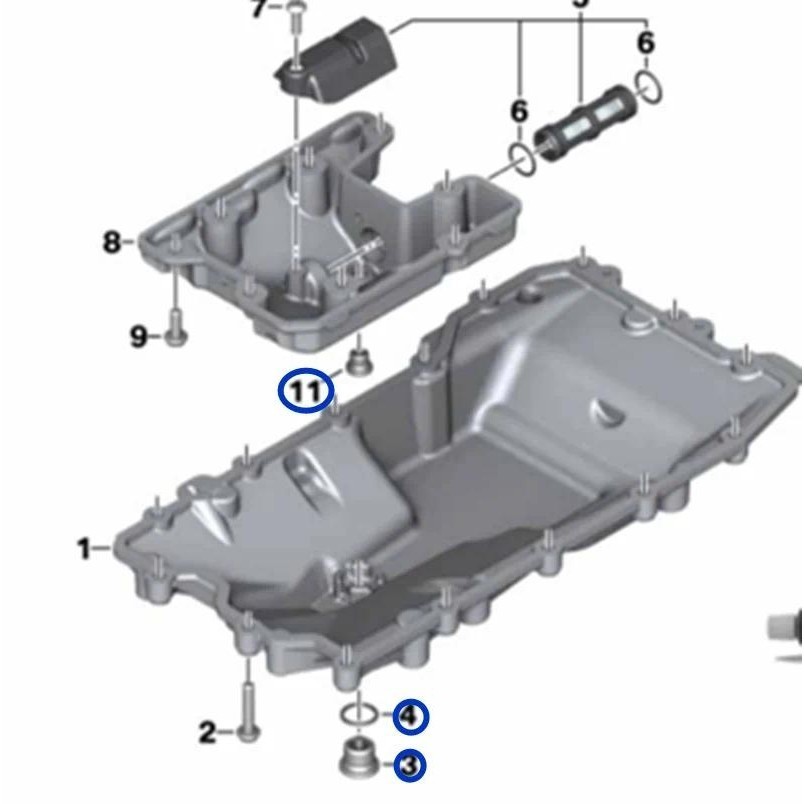 เครื่องยนต์น้ํามันท่อระบายน้ําสกรูชุดสําหรับ BMW F750GS F850GS ADV F900XR F900R สแตนเลสท่อระบายน้ํา 