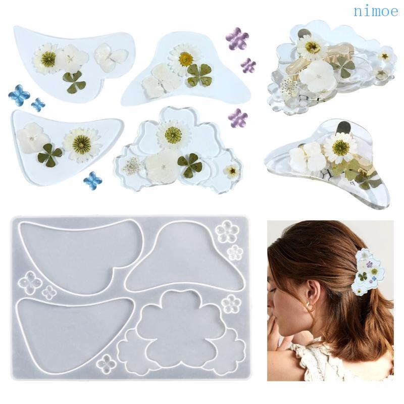 Nio Jewelry Crafting Molds Epoxy Casting Tool Handmade Hair Pins Molds for Daily