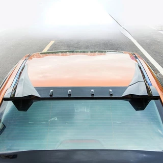 สปอยเลอร์ด้านหลัง Wing Tail สําหรับ Honda Civic 10th Gen 2016-2020 4 ประตูหลังคา Trunk Air Dam Deflector กีฬา Glossy สีดํา Tuning Body Kit