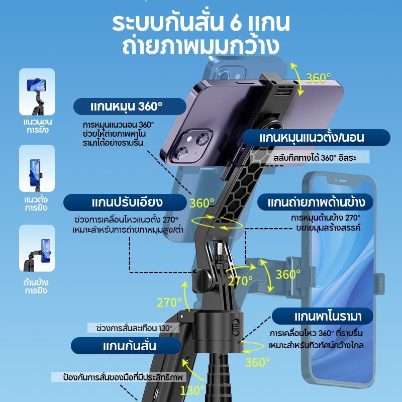 MODOFO ระบบระบุตัวตนด้วยใบหน้า แท่นก้องที่สามารถยืดหดได้ ขาตั้งแบบยึดถาวร ขาตั้งสำหรับเซลฟี่ ขาตั้งส