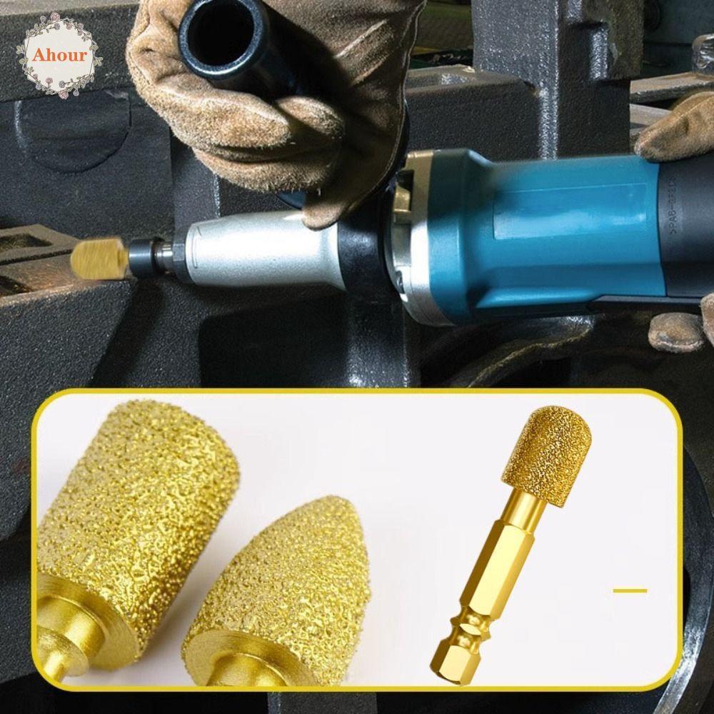 AHOUR Adamas เคลือบ ROTARY Burrs, อุณหภูมิสูง Brazing เทคโนโลยีเครื่องมือที่ทนทาน Adamas ROTARY เครื