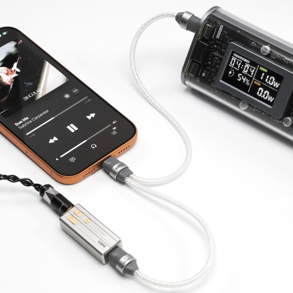 DdHiFi TC05M3 ปลั๊ก USB-C คู่พร้อมสายชาร์จ OTG ถอดรหัสเสียงและชาร์จ 2-in-1 ราคา ถูกที่สุด ดีลบีเคเค แกลเลอรีภาพที่ 3