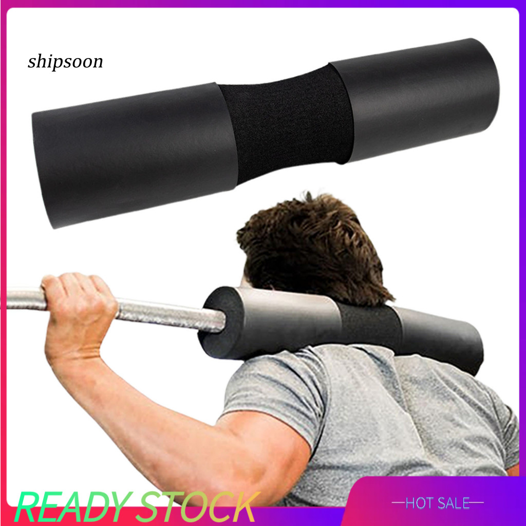 Secure Fit Barbell Cushion เพิ่มความสบายในการทำ Squats, Lunges และ Thursts สำหรับการยกน้ำหนักไหล่และ