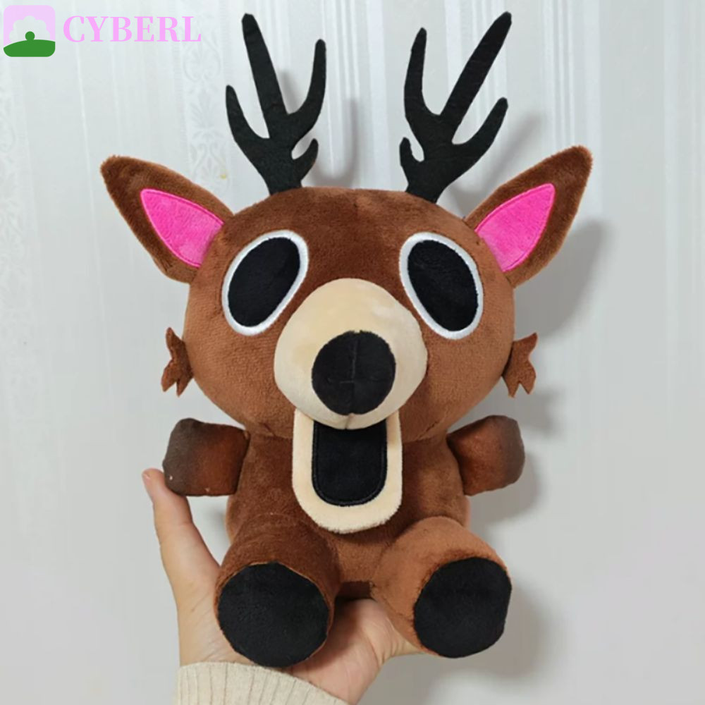CYBERLINX Deer Plush Doll, PP Cotton Funny Game 99 Nights In The Forest Peripherals Toy, Game Charac