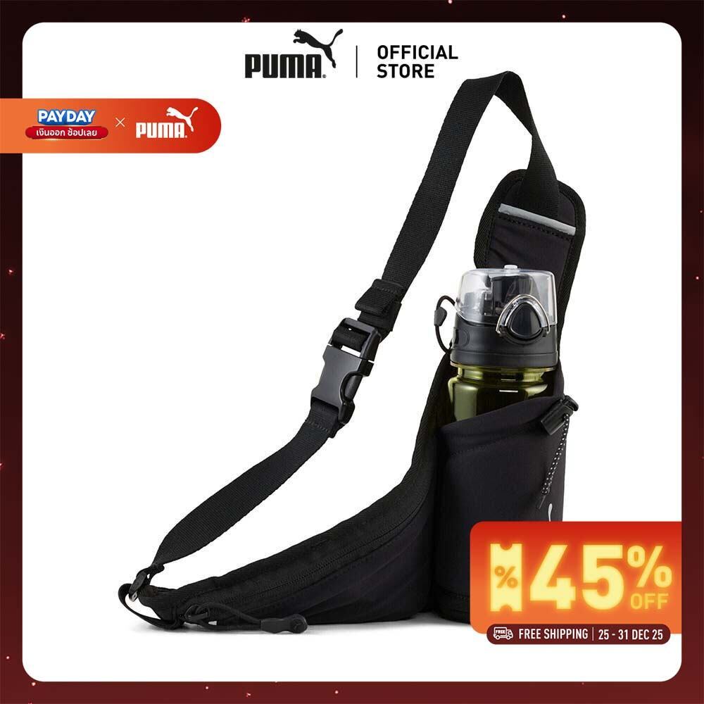 PUMA RUNNING Waist Bag กระเป๋า Black - 09170301