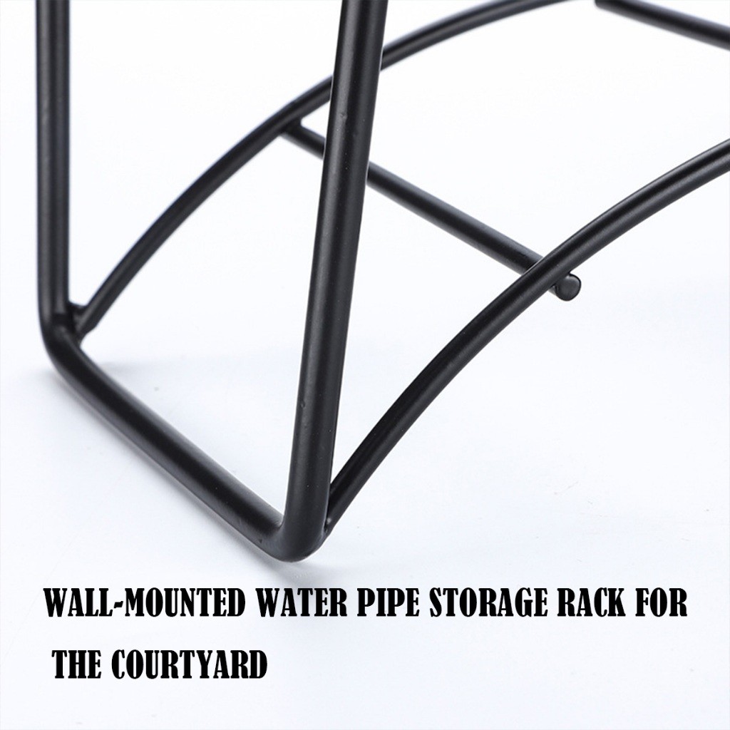 เก็บปลายทาง！ที่แขวนสายยาง ตะขอแขวนเครื่องมือ แบบติดผนัง ใชในส่วน ระเบียง อู่ซ่อมรถ การรับน้ำหนักที่ดี ทนทาน - รูปที่ 7