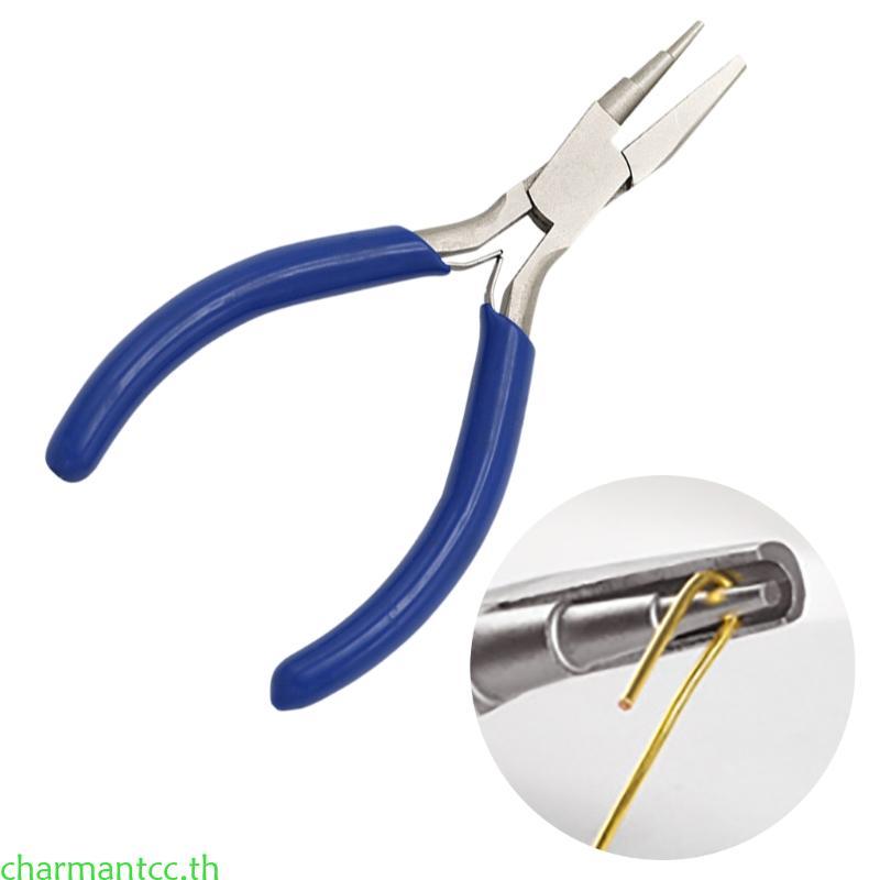 Charmantcc Bail ทําคีมหัตถกรรมเครื่องประดับอุปกรณ์คีมแบบห่วงเหล็กคาร์บอน