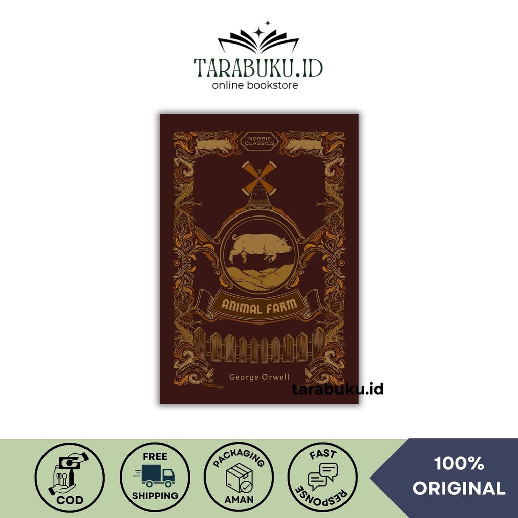 [หนังสือนอร์ริส] HARD COVER Animal Farm โดย George Orwell