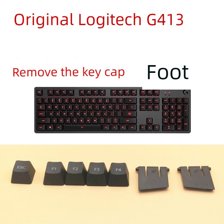 keycap work egg keycaps Logitech G413 คีย์บอร์ดเครื่องกล Keycap G413 Original Keycap Original Keycap