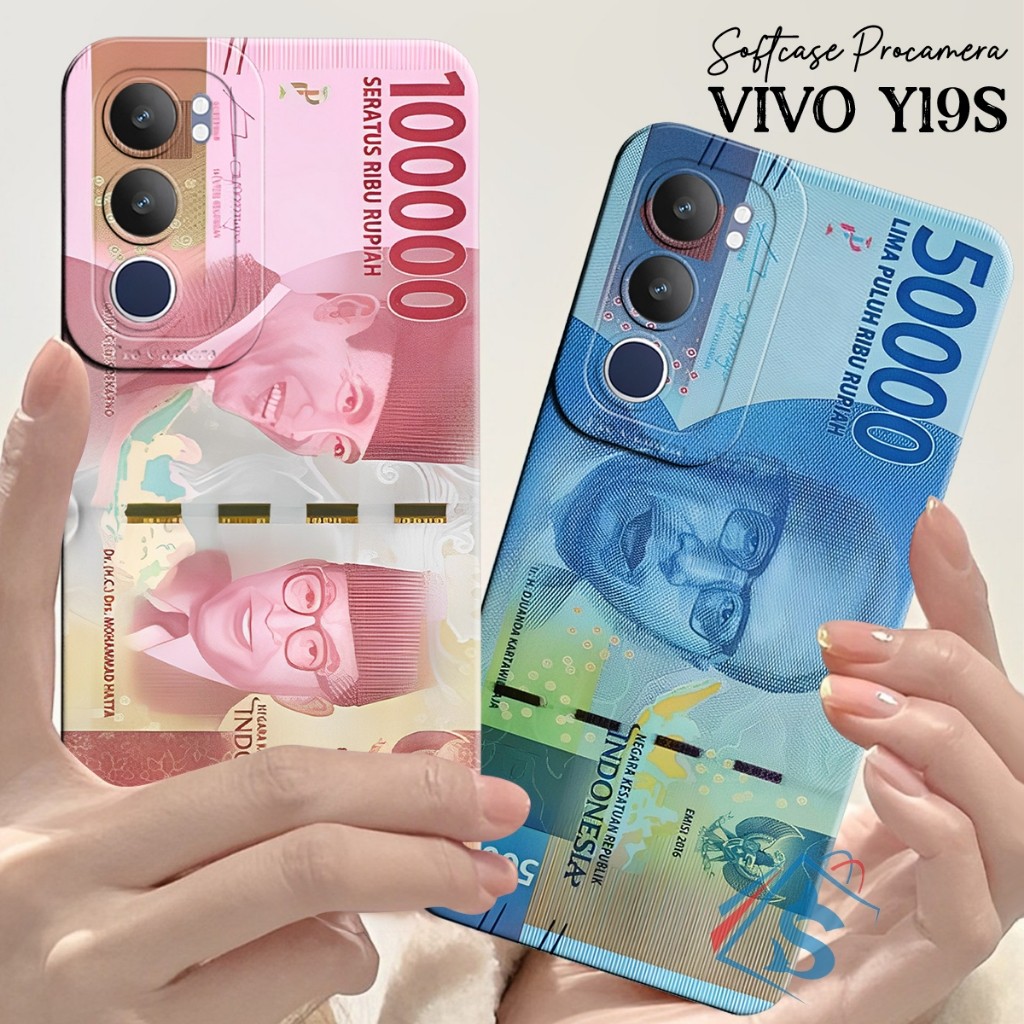 HP [SHARKCASE] Softcase For Vivo Y19S 4G 2024 / Y03 / Y03T / Y18 / Y28 / Y17S / Y27S / Y27 4G / Y27 