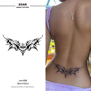 COD🔥 ⚡ส่งจากไทย⚡แทททู ZOAR🚛L07 Magic tattooเซ็กซี่ สติ๊กเกอร์รอยสัก กันน้ำ รอยสัก ลายสัก 15 วัน สีดำ