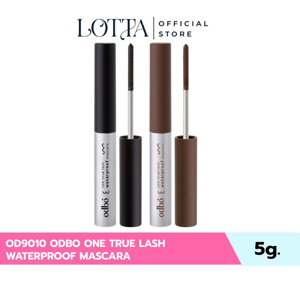 (1ชิ้น) OD9010 ODBO One true lash waterproof mascara มาสคาร่าหัวเหล็ก