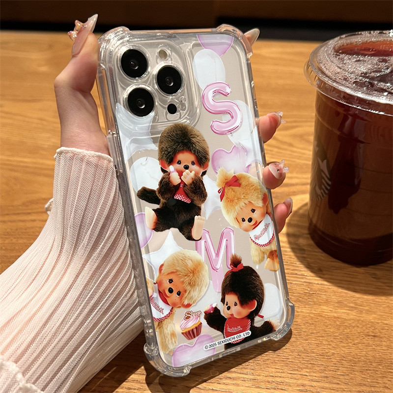เคสโทรศัพท์ลายดาว SM รูปทรงตุ๊กตา ใช้ได้กับ iPhone 11/13/12/14Plus, 16Pro, 17Max, 8/7Plus, X/XR กันกระแทก ZTSJFSTKK0484