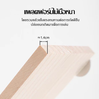 ชั้นลอยสี่เหลี่ยม สำหรับสัตว์เลี้ยงฟันแทะ กระรอก แฮมเตอร์ กระต่ายแคระ ชินชิล่า