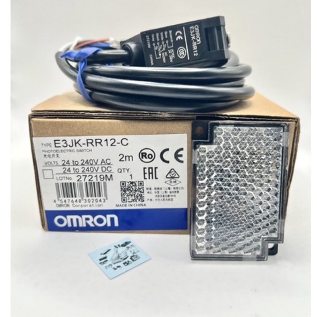 แบรนด์ ใหม่ OMRON Photoelectric SWITCH SENSOR E3JK-DR11-C/E3JK-DR12-C/E3JK-RR11-C/E3JK-RR12-C/E3JK-TR11-C/E3JK-TR12-C