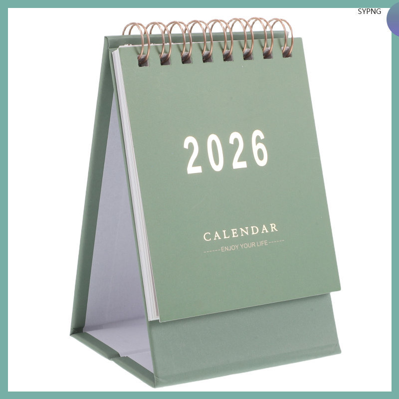Decor 2026 ปฏิทินสําหรับโต๊ะข้างเตียง Calander shaoyiping