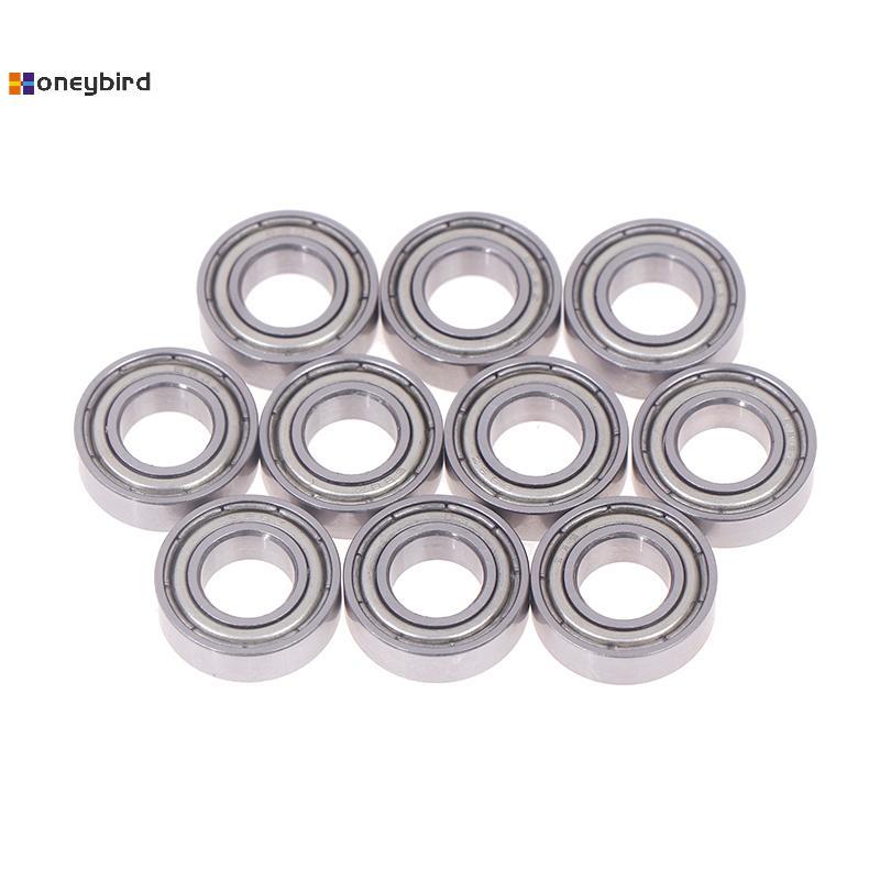 Kaleidoscope 10 ชิ้น 683 684 685 686 687 688 689 ZZ 2Z แบริ่งร่องลึกโลหะ Shielded Miniature แบริ่ง I