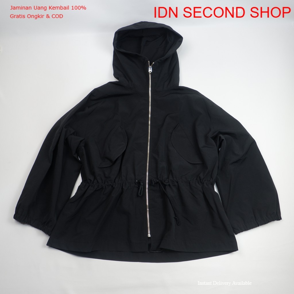 Joy Jung & A2pril Hooded Zip-Up Jacket แจ๊กเก็ตลําลอง – Preloved