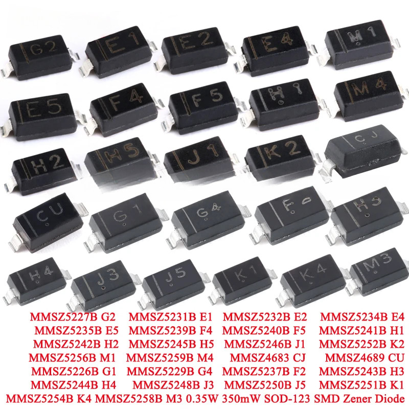 50-100 MMSZ5246B J1 MMSZ5248B J3 MMSZ5250B J5 G2 E1 E2 E4 E5 F4 F5 H1 H2 H5 K2 M1 M4 ไดโอดM3 H3 H3 H