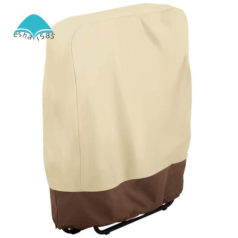 Eshai585 Outdoor Folding Deck Chair Cover Waterproof ระเบียง Outdoor Folding Deck Chair Garden Sunba