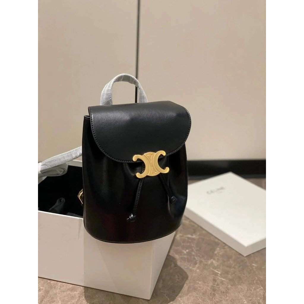 กระเป๋าเป้สะพายหลัง Celine Arc de Triomphe ดีไซน์สำหรับนักเรียนและผู้หญิง ขนาดกระทัดรัด