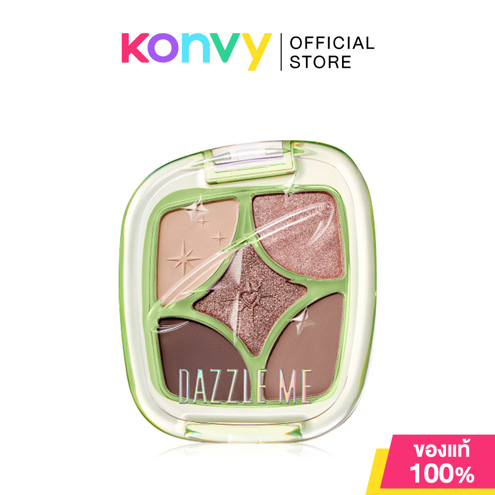 Dazzle Me Mood Maker Eyeshadow Palette 5g #B01 พาเลทอายแชโดว์ แดซเซิล มาพร้อมเนื้อแมทเนียนละเอียด และชิมเมอร์เปล่งปร...