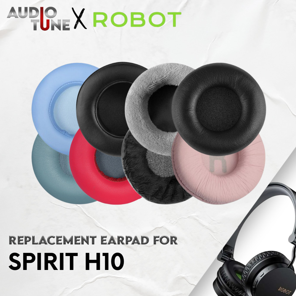 Earpad Ear Cushion Earcup Ear Pad หุ่นยนต์ Spirit H10 H-10 H 10 แผ่นโฟม
