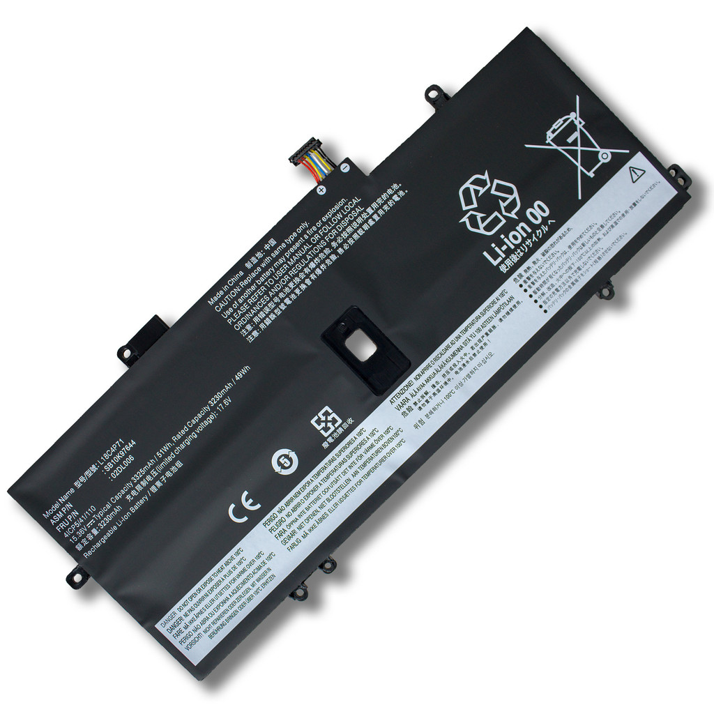 Suitable for Lenovo 2019/20 L18C4P71 L18L4P71 X1 Yoga gen 4 laptop battery