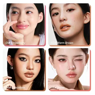 (New)Luminee 2-in-1 ลิปทินท์ไลเนอร์แบบลอกออก & ลิปกลอสปากฉ่ำ ติดทนนาน 24 ชม. สีสวยชัด กันน้ำ ไม่ติดแก้ว [6 เฉดสี]B238