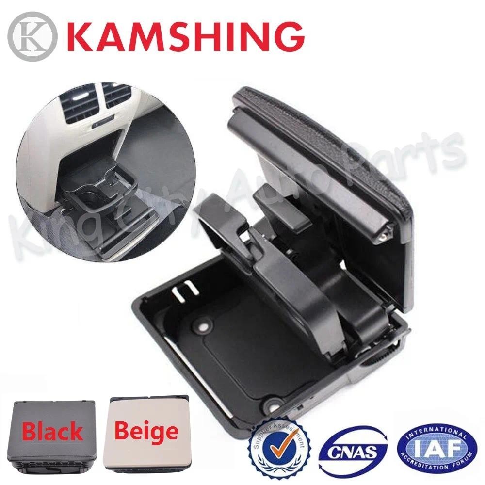 CAPQX คอนโซลกลางรถคอนโซลพับด้านหลังถ้วยเครื่องดื่มสําหรับ VW Golf 5 6 Jetta MK5 Golf MK5 MK6 GTI MK5