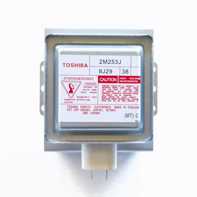 แมกนีตรอน Toshiba รุ่น 2M253J 2M248J พร้อมขาติดตั้งซ้าย-ขวา อะไหล่เตาไมโครเวฟ