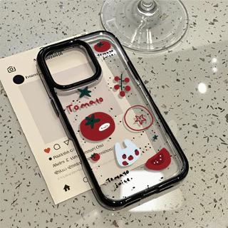 เคสมือถือ For iPhone 13 11 15 16 Pro Max Case iPhone 11 12 14 17 Pro Max 13 14 Pro 15 Pro 17 Air การ์ตูนอะคริลิก 2 in 1