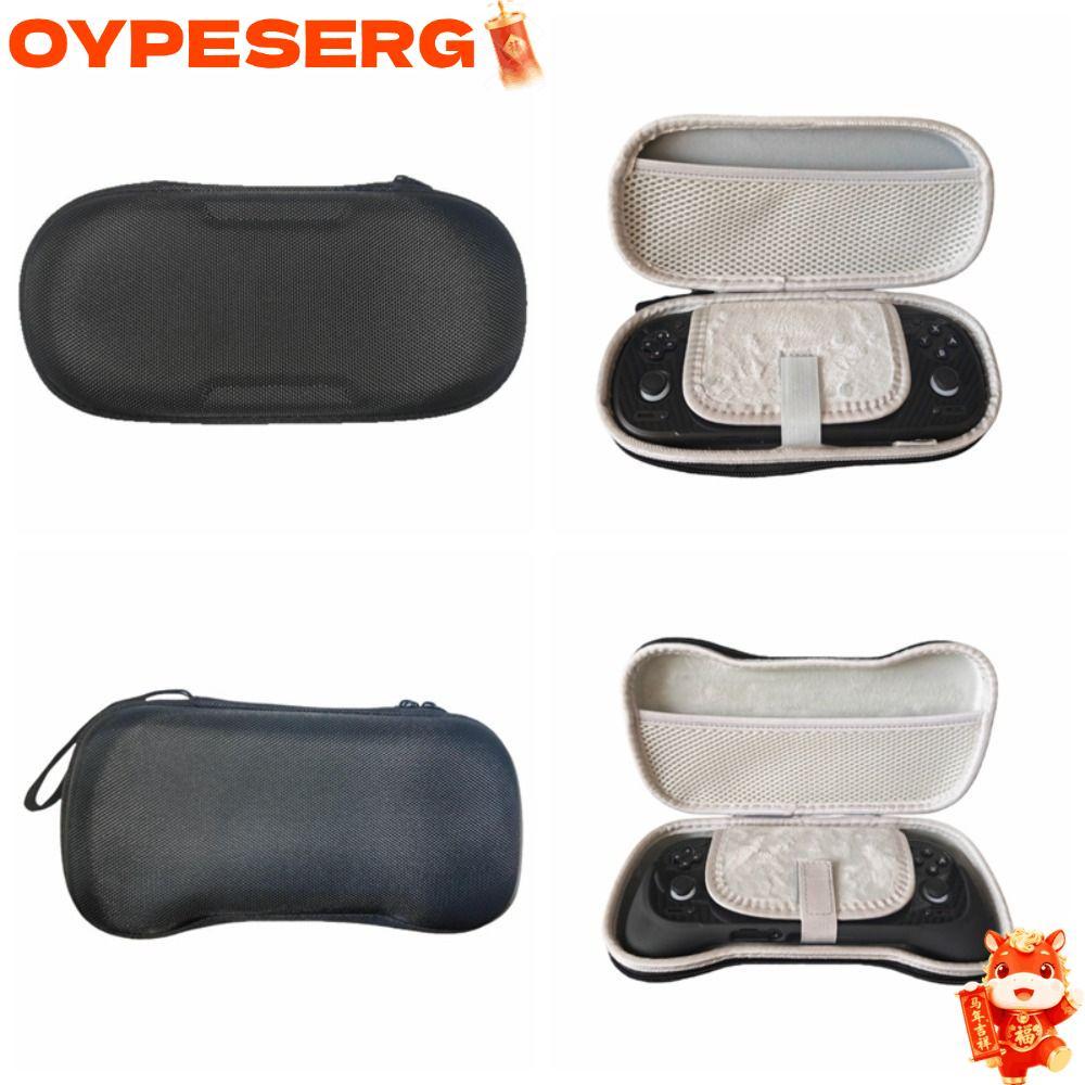 OYPESERG เกมคอนโซลกระเป๋าถือ, กระเป๋าเก็บด้ามจับกันกระแทก EVA, กระเป๋าพกพาป้องกันรอยขีดข่วนสําหรับ Retroid Pocket 6 อุปกรณ์เสริม